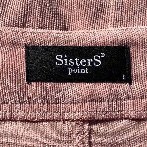 SisterS Point pink corduroy skirt - Picture 4 of 4